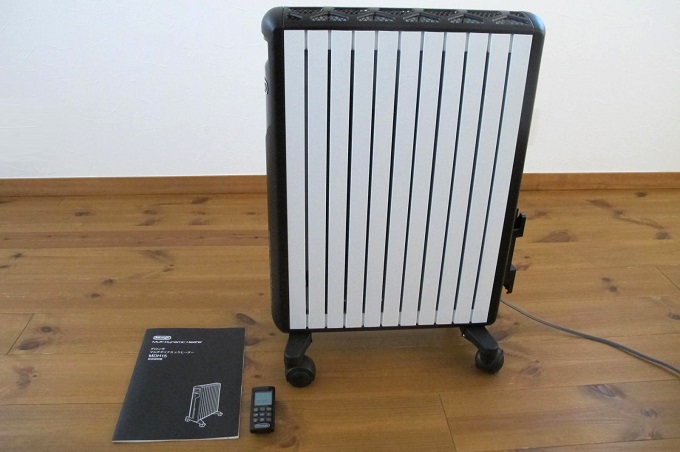 第3の暖房器具「デロンギ マルチダイナミックヒーター」♪無風・無音・無乾燥で速暖。おしゃれなのに高性能！[MDH15-BK][オイルヒーター