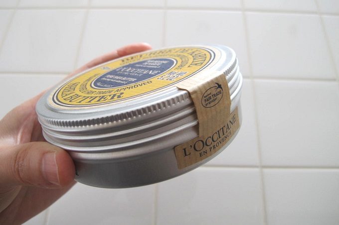 loccitane-shea-butter 横のテープ